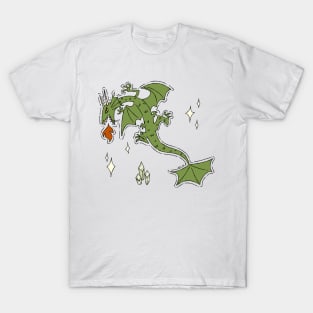 Nyomi Green Dragon T-Shirt